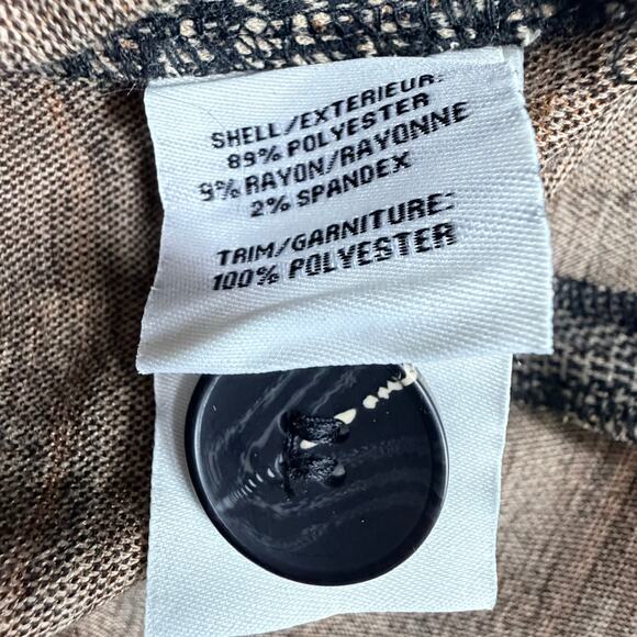 Bagatelle Plaid Glen Check Blazer XL | Old Money Academia Gossip Girl NWOT - Picture 6 of 7